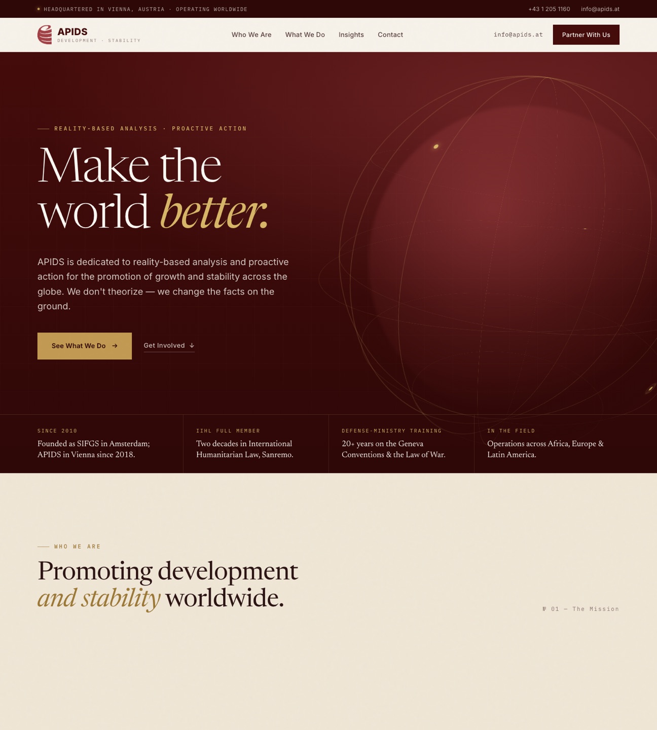 APIDS — homepage