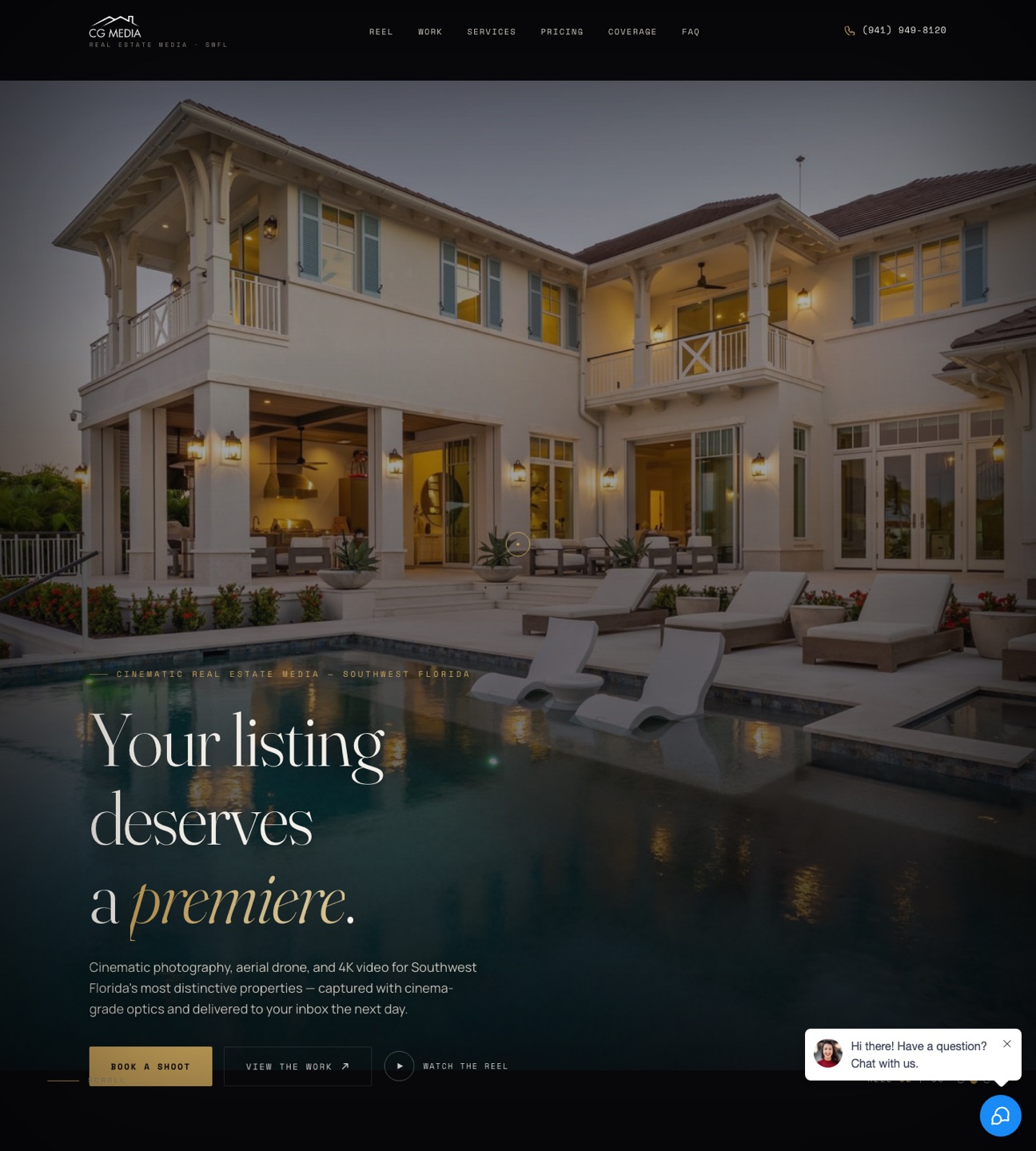 CG Media Agency — homepage