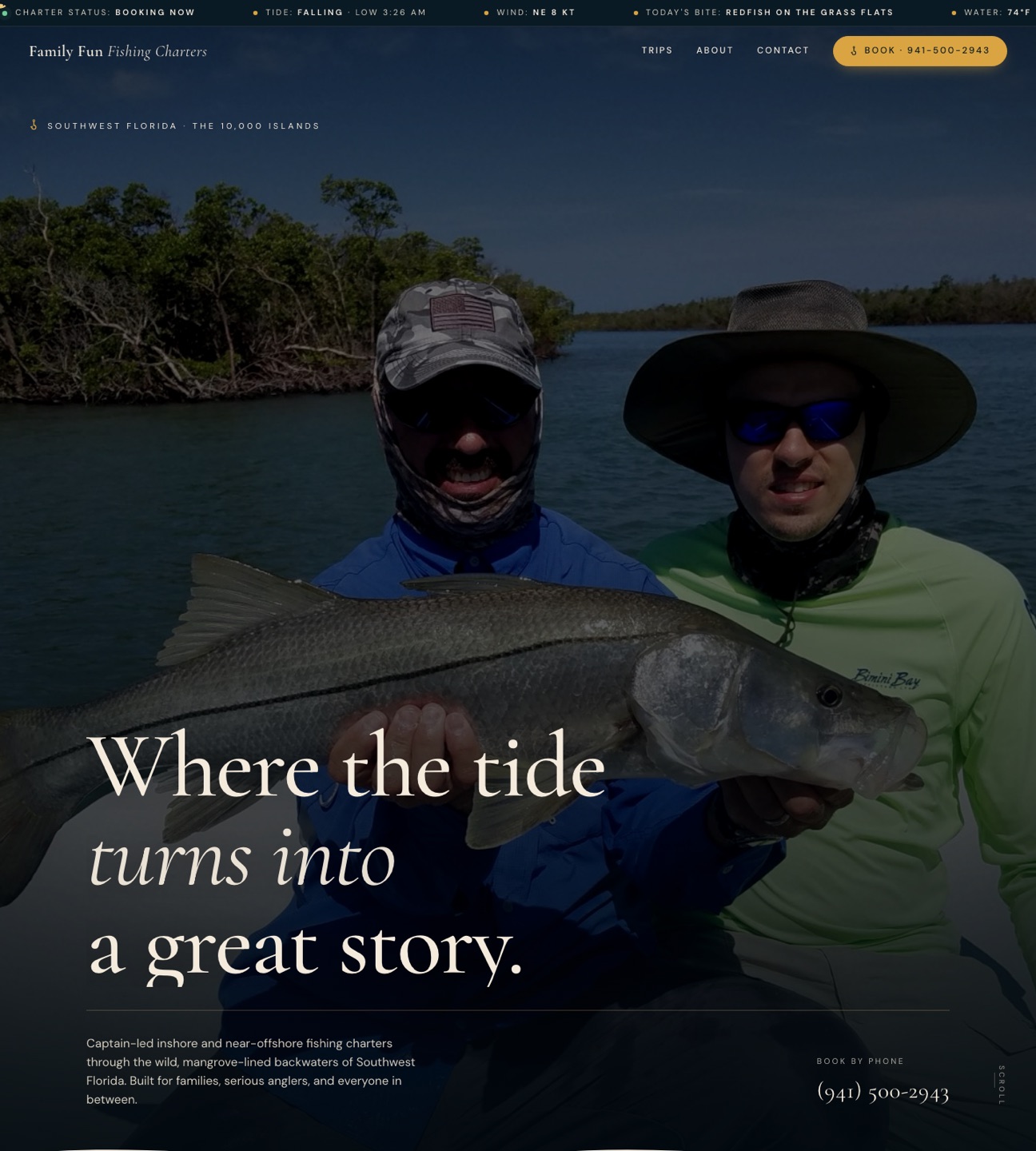 Family Fun Fishing — homepage