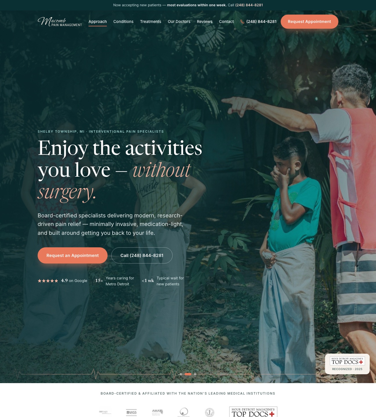 Macomb Pain Management — homepage
